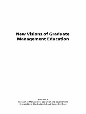 cover image of New Visions of Graduate Management Education
